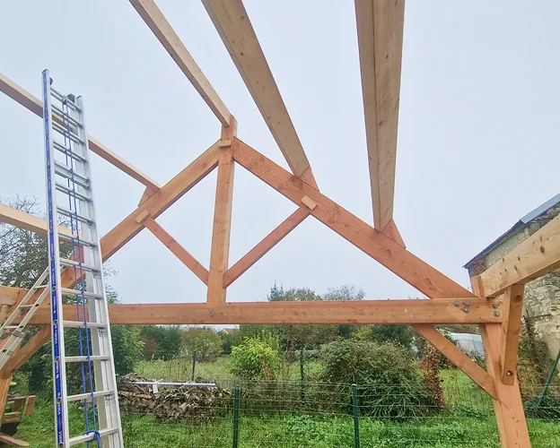 renovation de charpente à Trouy près de Bourges dans le Cher 18